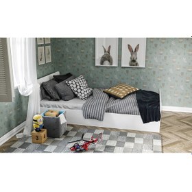 Resim Kznhome Tek Kişilik Mdf Karyola - 100Cm X 200Cm 