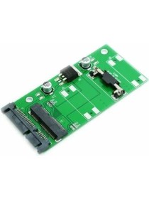 Resim Platoon Mini Pcı-E Msata SSD To 2.5 M Sata Harddisk Kutusu Msata Mini Pci 