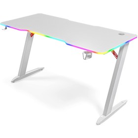 Resim Thunder RGB Aydınlatmalı Oyuncu Masası - Siyah 