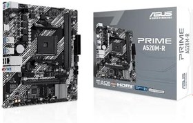 Resim Asus Prime A520M-R AMD Soket AM4 DDR4 5100MHz mATX Anakart 