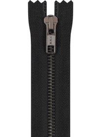Resim ykk Metal T8 75 Cm Black Shıne Separe Fermuar 