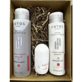 Resim Cotos Colour & Protection Şampuan 400 Ml+ Krem 400 Ml+ Stick 3 Lü Set 