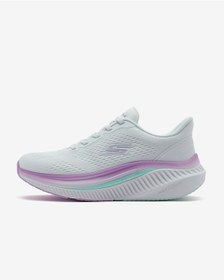 Resim Skechers Go Walk Max Cushıonıng Arch Fıt-roslyn Kadın Beyaz Yürüyüş Ayakkabısı 125581 Wmlt Beyaz 