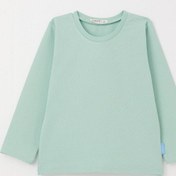 Resim Breeze Erkek Bebek Uzun Kollu Tişört Basic 9 Ay-3 Yaş, Su Yeşili Su Yeşili 