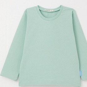 Resim Breeze Erkek Bebek Uzun Kollu Tişört Basic 9 Ay-3 Yaş, Su Yeşili Su Yeşili 