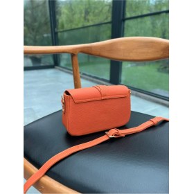 Resim Mft Leather 1524 Viola Hakiki Deri Çanta Turuncu 