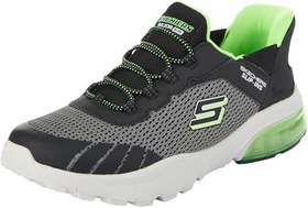Resim Skechers SKECHERS METEOR - LİGHTS Erkek Çocuk Ps Gri Işıklı Spor Ayakkabı 