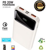 Resim İntouch 10.000mah Fast-out Pd 20w Powerbank, Taşınabilir Şarj Cihazı 