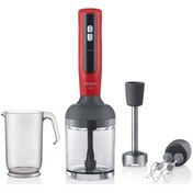 Resim AR1092 Mano El Blender Seti 1700W Kırmızı Arzum