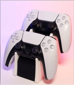 Resim subligo Playstation 5 Için Dualsense Standı Ps5 Uyumlu Stand (ÇİFT KOL) 