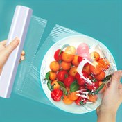 Resim 1 Rulo Kolay Çatlatılabilir Gıda Sınıfı Plastik Sarma, Mikrodalga ve Buzdolabı İçin Uygun, Bıçak Gerektirmez - Mutfak Gıda Ambalaj Çözümü 