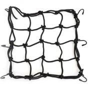 Resim Jeehugo Xiaomi M365/pro/1s Elektrikli Kaykay Ve Segway İçin Kauçuk Ağı Çanta - Sert Metal Kanca, Dayanıklı Ve Yüksek Esneklikli Siyah Siyah 