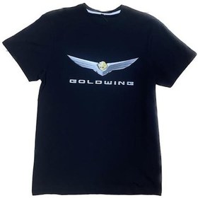 Resim HONDA GOLD WING LOGOLU SİYAH T-SHIRT 