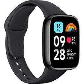 Resim Xiaomi Redmi Watch 3 Active Siyah Akıllı Saat 