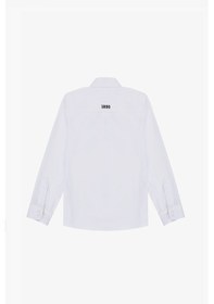 Resim U.S. Polo Assn. U.s. Polo Assn. Erkek Çocuk Beyaz Gömlek Desenli 50324676-vr013 