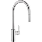 Resim Artema Maestro Inox Pull-down A42153 Eviye Bataryası, Krom 