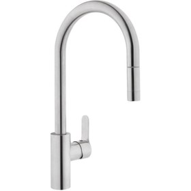 Resim Artema Maestro Inox Pull-down A42153 Eviye Bataryası, Krom 