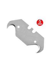 Resim Kancalı Çengelli Maket Bıçağı Ucu Yedek Bıçak Ağız Uç 5'li Paket 