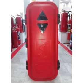 Resim BALKAN YANGIN VE GÜVENLİK SİSTEMLERİ Tır Dorse Için Plastik Yangın Tüpü Dolabı 6-9 kg Tüpe Uygun Dayanıklı ve Su Geçirmez Tasarım 