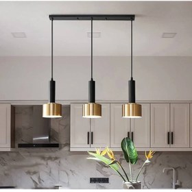 Resim Rsylight Retro Metal Dekoratif Metal 3 Lü Masa Üstü Sıralı Sarkıt 