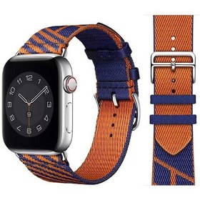 Resim Mobilefix Watch 42mm Uyumlu Krd-51 Hasır Kordon-no5 