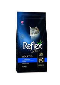 Resim Reflex Plus Adult Somonlu Yetişkin Kedi Maması 15 Kg 