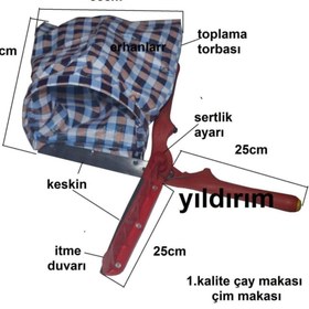 Resim Çeşitli Çay Makası Çay Toplama Çim Makası Bahçe Makası 