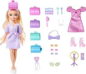 Resim Barbie Dream Besties Malibu Bebek ve Aksesuarları JGG38 