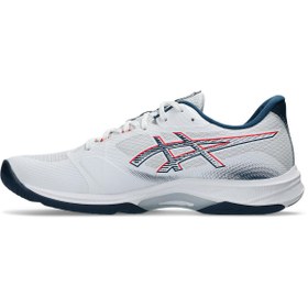 Resim Asics NETBURNER BALLISTIC FF 4 Erkek White/Bluebell Voleybol Ayakkabısı 1051A088-101 