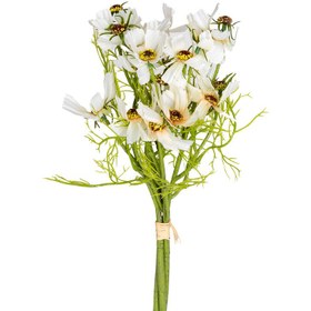 Resim Euroflora HDYEN03814 Yapay Çiçek Papatya Beyaz 35 cm 