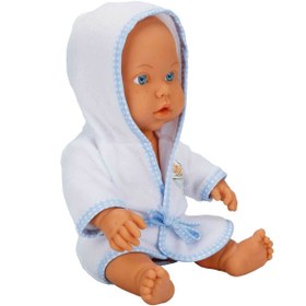 Resim Sunman Bebelou Banyo Zamanı Bebek Seti 35 Cm. - Mavi 