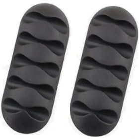 Resim Kablo Kanalı 5 Kanallı Tutucu - 3 Adet Çok Renkli 