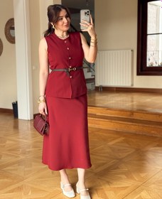 Resim TORİNO Etek-BORDO - XL 
