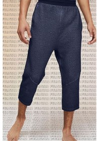 Resim Nike Yoga 3/4 Length Pants Esnek Rahat Yapılı Eşofman Altı Lacıvert Lacivert 