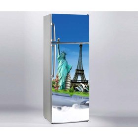 Resim 444magaza Buzdolabı Sticker Amerika 