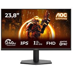 Resim AOC 24G11ZE 23.8" 240 Hz(OC) 0.3 ms FreeSync Full HD HDR 10 Fast IPS Oyuncu Monitörü 