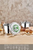 Resim Amboss 4-6 Litre Matik Düdüklü Tencere Seti - Yeşil OCE-1738 