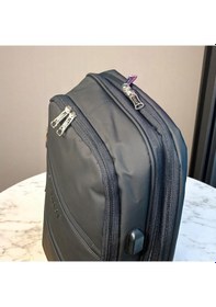 Resim Laptop Gözlü Ve Körüklü İnce Tasarım Sırt Çantası Baggaj S24129 Siyah 