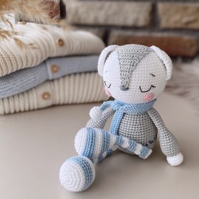 Resim Amigurumi Kutup Ayısı Wally - Oyuncak 