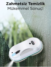 Resim ErginGroup Otomatik Su Püskürtmeli Uzaktan Kumandalı Cam Pencere Yıkama Akıllı Temizleme Cam Silme Robotu 