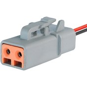 Resim DEUTSCH DTP06-2S Erkek Konnektör 2 Pin Kablolu 