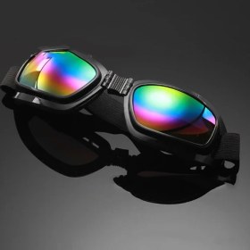 Resim Xifu Shop C Çoklu Stil Motosiklet Çok Fonksiyonlu Katlanabilir Anti Sis Rüzgar Geçirmez Kayak Off Road Yarış Gözlüğü (Yurt Dışından) 