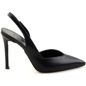 Resim Siyah Kadın Klasik Topuklu Ayakkabı K01667002209 Siyah 