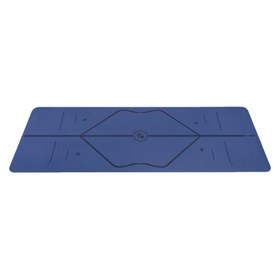 Resim ÖN SİPARİŞ - Yeni Renk Dusk Blue / LIFORME Kalın (4.2 mm) Yoga Matı + Ücretsiz Mat Çantası 