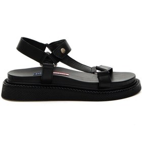 Resim U.S. Polo Assn. Kadın Siyah Sandalet 50306274-VR046 
