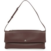 Resim Courreges Cuff Bordo Kadın Deri Çanta 