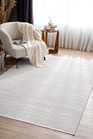 Resim Koza Monaco Krem Tozumaz Halı 33203B - Krem / 80 x 500 