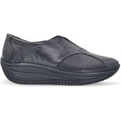 Resim ortopedia Kadın Yürüyüş Ayakkabısı 1647 Siyah 