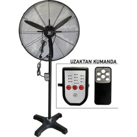 Resim Harwell 30 Inç Sanayi Tipi Ayaklı Vantilatör 240 W Güçlü Motor ile Yüksek Performans 