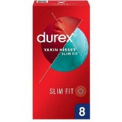 Resim Durex Yakın Hisset Slim Fit Prezervatif 8 Adet 